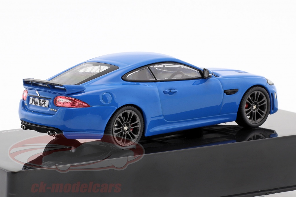 IXO Jaguar XKR-S XKRS in French Racing Blue 2010 50JDCAXKRS 1/43 NEW 
