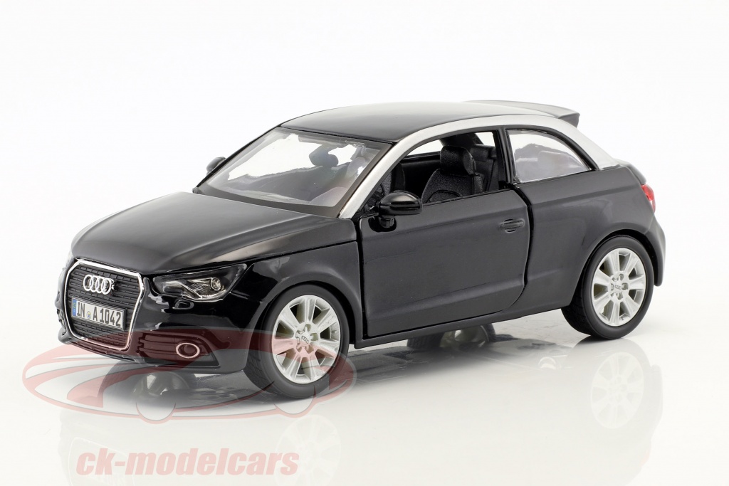 Audi A1 (8X) schwarz 1:24  Bburago