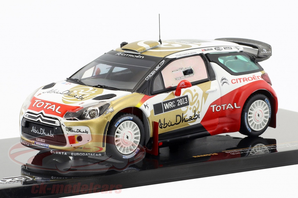 Citroen DS3 WRC Abu Dhabi World Rally Team Presentation 1:43 Ixo