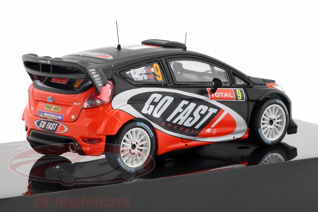 Miniature Ford Fiesta RS WRC 1/43 IXO, Rallye Argentine 2012 - Occasion