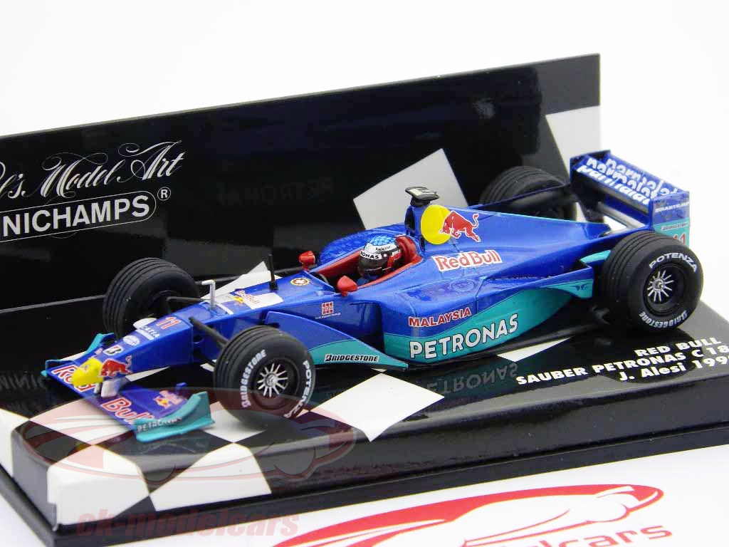 Miniature F1 Minichamps 1/43 Sauber C29 - Pedro De La Rosa 2010 - État Neuf