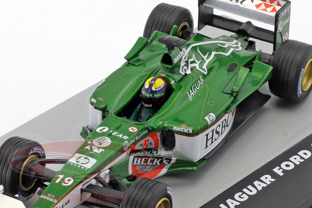 Altaya 1:43 Luciano Burti Jaguar R2 #19 Brazil GP formula 1 2001 