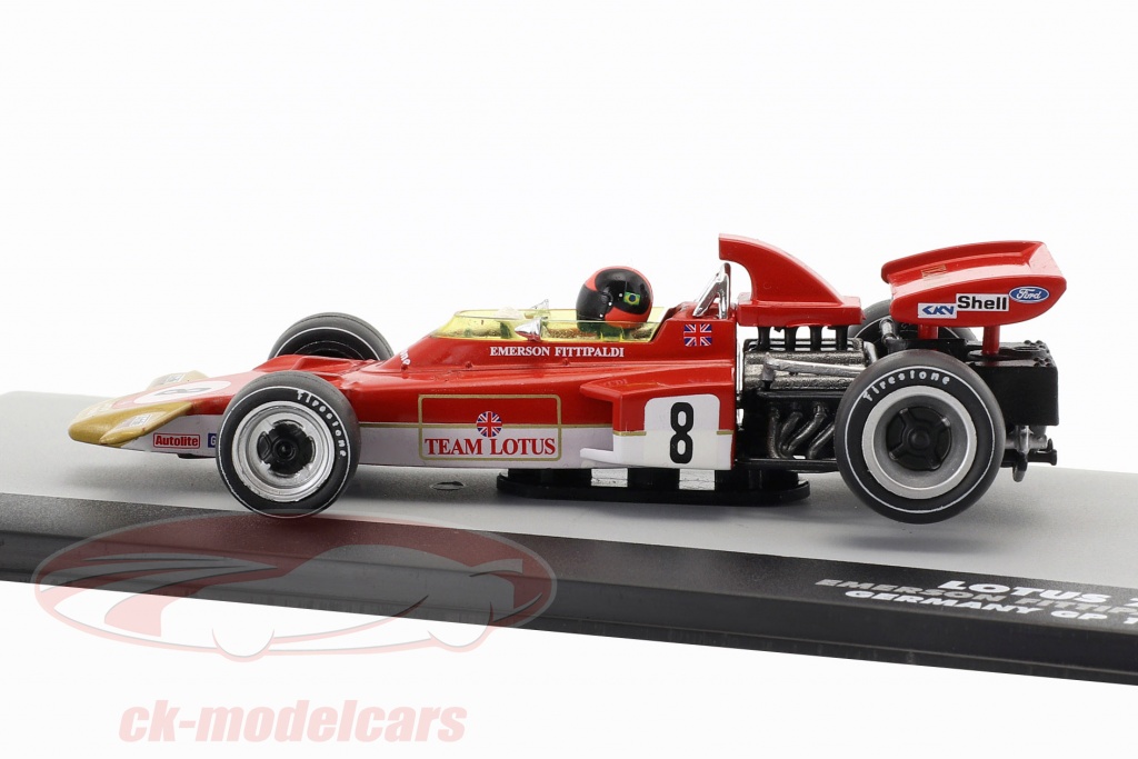 1/18 ロータス 72D　#8 Emerson Fittipaldi Lotus 72D – #8 Emerson Fittipaldi – sunstarmodelcars