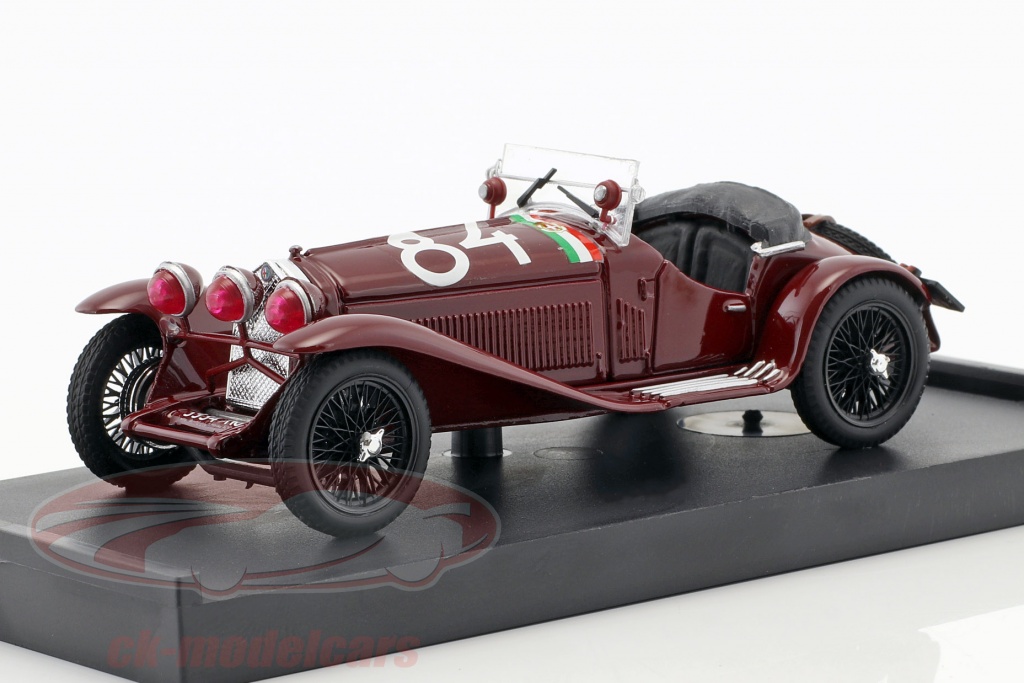 Alfa Romeo 6C 1750 GS #84 Winner Mille Miglia 1930 Nuvolari, Guidotti 1:43 Brumm
