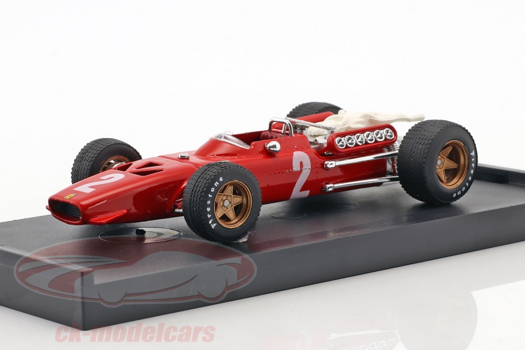 Chris Amon Ferrari 312 F1 #2 italiano GP formula 1 1967 1:43 Brumm
