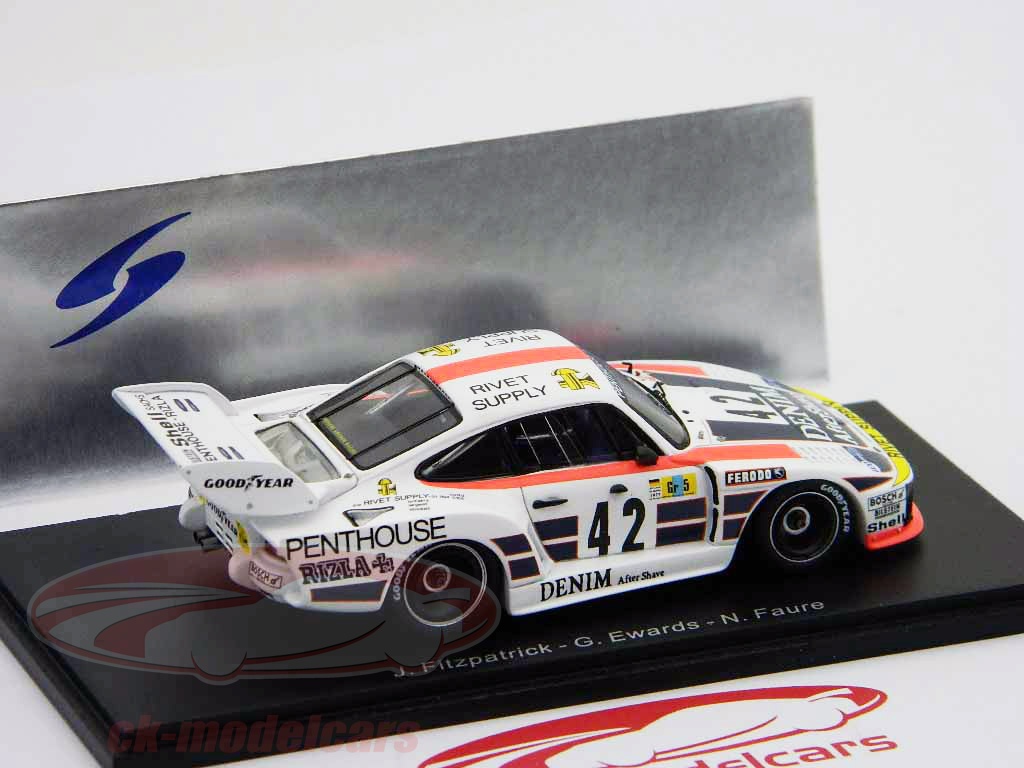 Voiture De Sport IXOMODELS 1:43 - Porsche 935 K3V Bisimoto N°42 - Modèle Neuf