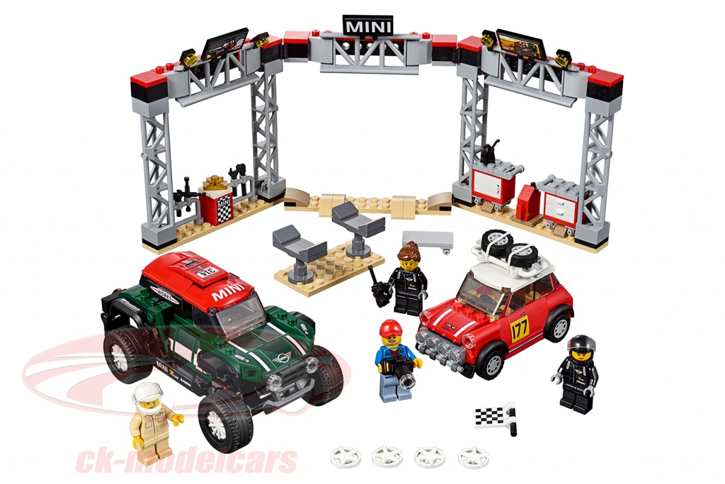 LEGO® Speed Champions 1967 Mini Cooper S Rallye und Mini John Cooper Works Buggy 