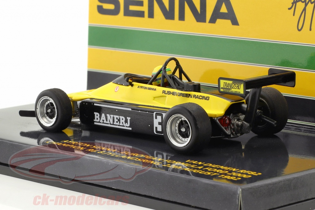 Minichamps 1:43 A. Senna Van Diemen RF82 #30 Europe formula Ford
