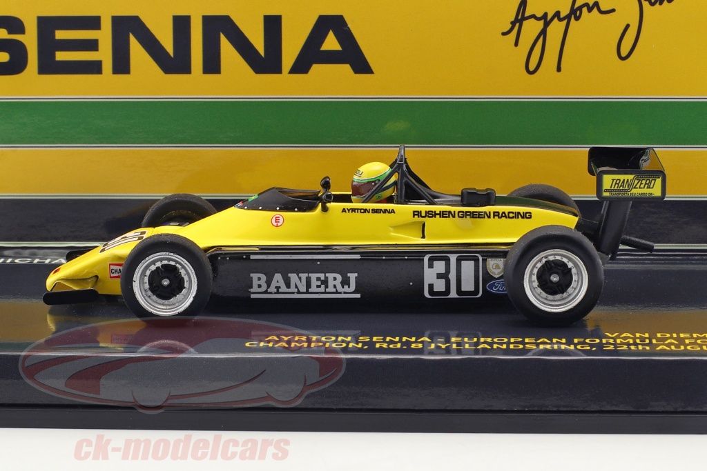Minichamps 1:43 A. Senna Van Diemen RF82 #30 Europe formula Ford