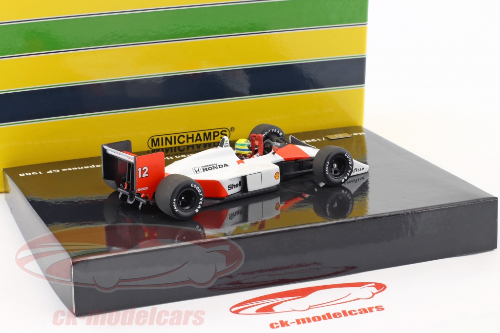 Formula 1 McLaren Honda MP4/4 #12 Winner Japanese GP 1988-1:43 Minichamps