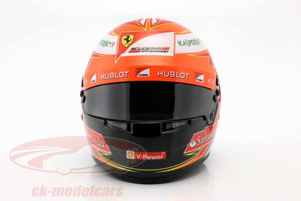 Kimi Räikkönen Ferrari F14T #7 formule 1 2014 helm 1:2 Bell