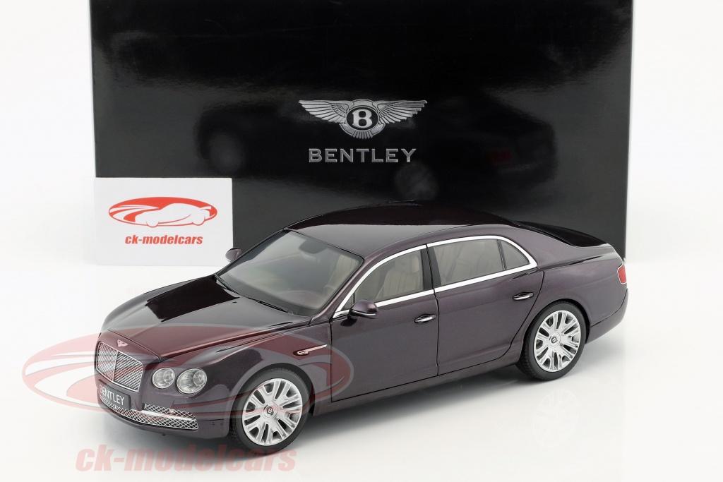 Kyosho 1 18 Bentley Flying Spur Damson W12 Dark Purple