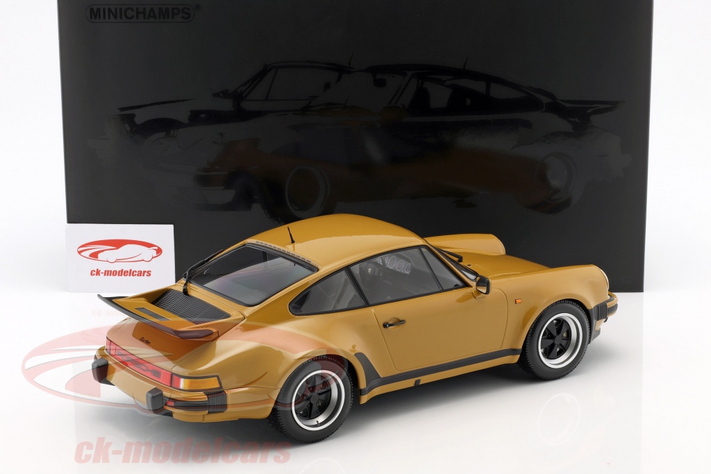 Minichamps 1:12 Porsche 911 (930) Turbo 築 1977 日焼け 黄色  
