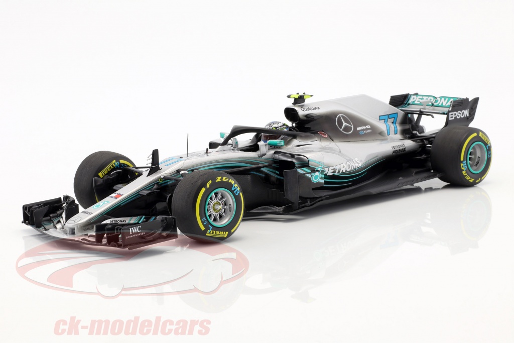 Valtteri Bottas Mercedes-AMG F1 W09 EQ Power  #77 Formel 1 2018 1:18 Minichamps