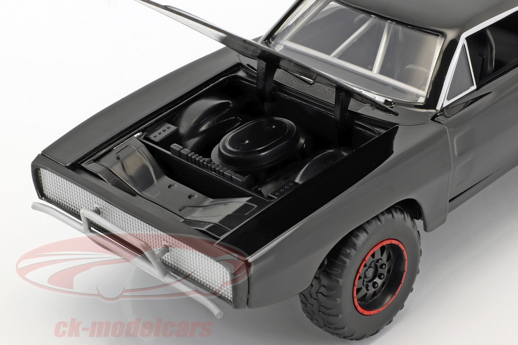 Voiture Fast & Furious - Dodge Charger Offroad 1970 échelle 1:24 Par Jada - Modèle Die-cast Avec Roue Libre - 253203011 - 6