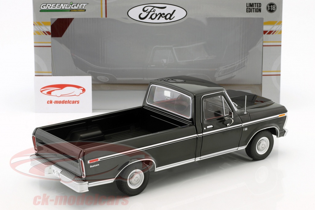 Ford F-100 Pick-up Bleu 1/43 – Ashton Models, Miniature Métal Collection