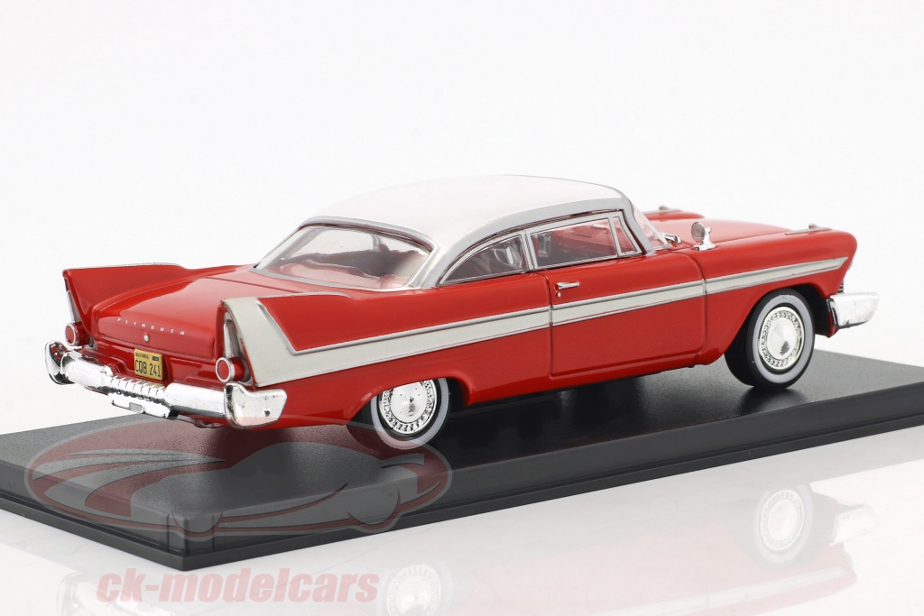 Greenlight 86529 1/43 – Christine (1983) Plymouth Fury 1958 Rossa, Limited