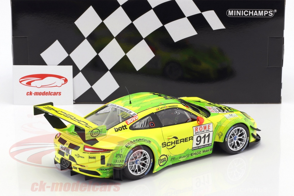 Spark SG703 1/43 PORSCHE 911 GT3 R NO.30 24H NÜRBURGRING 2020 Model Car LIMITED