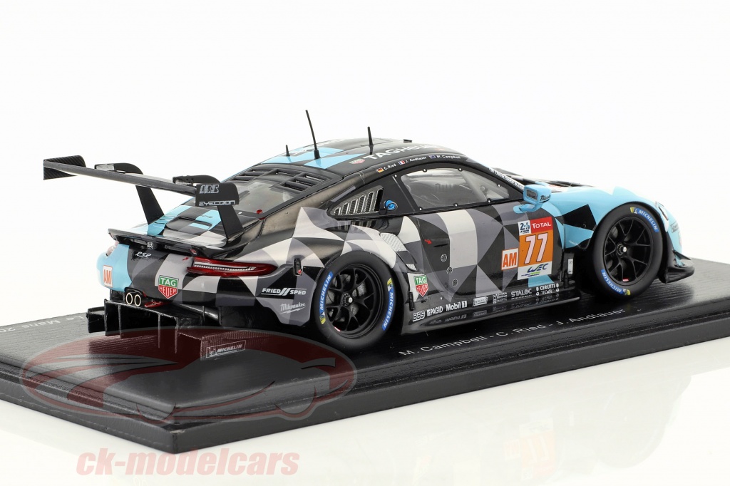 1:43 Porsche 911 RSR n°80 Le Mans 2018 1/43 • SPARK S7040