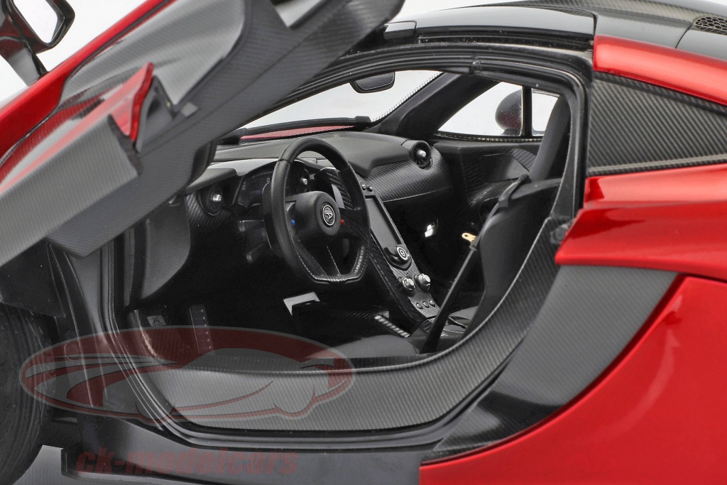 Autoart 1 12 Mclaren P1 Year 2013 Volcano Red 12243 Model Car