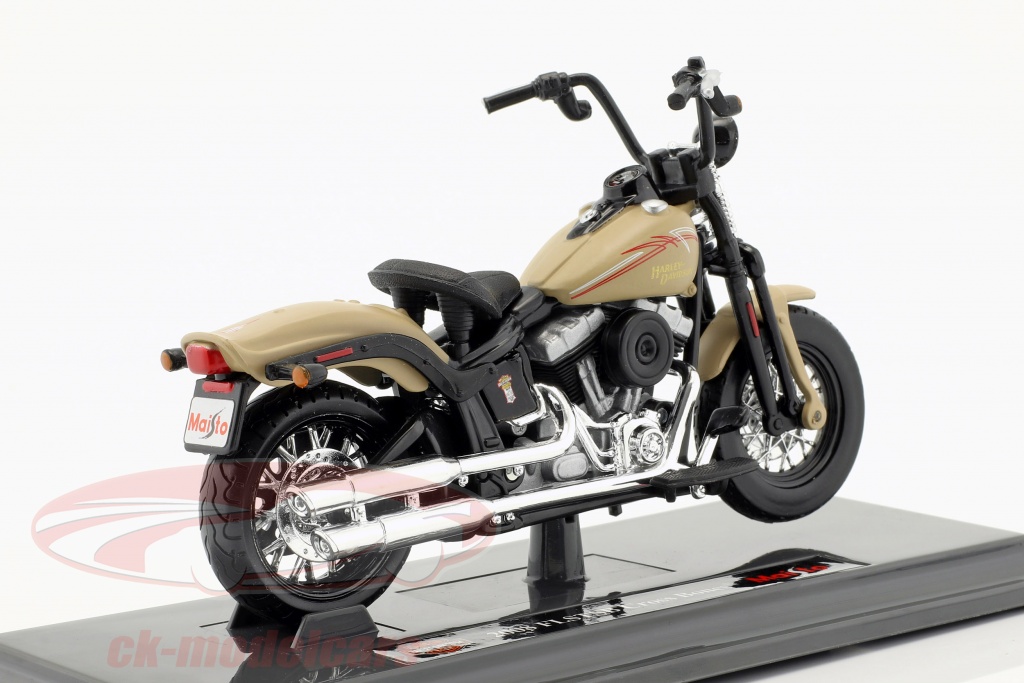 Modell,Harley-Davidson Maßstab1:18 Maisto,2008 FLSTSB Cross Bones 