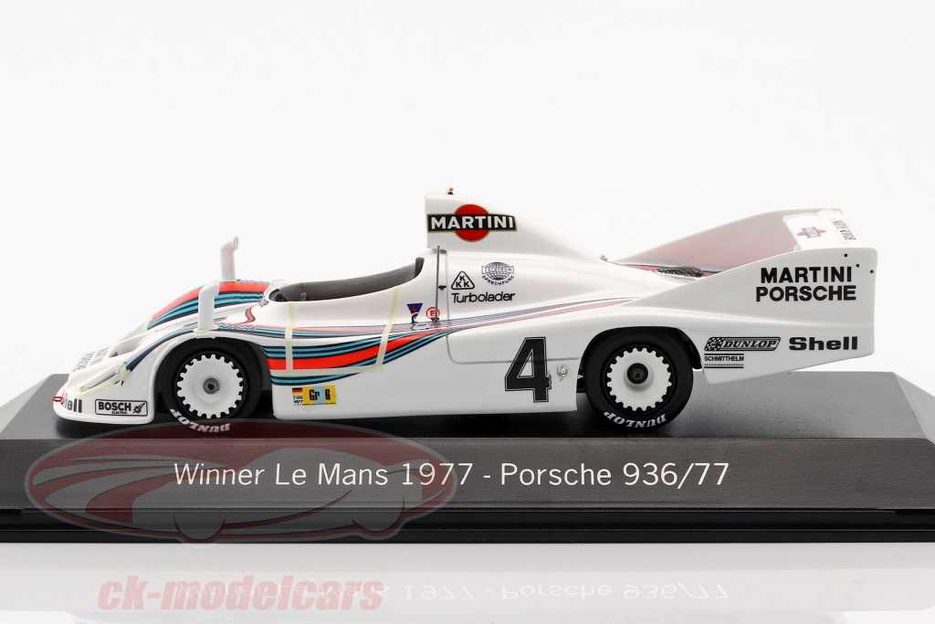 1977 LE MANS PORSCHE 936 1/43 SCALE SOLIDO DIECAST CAR MADE IN FRANCE