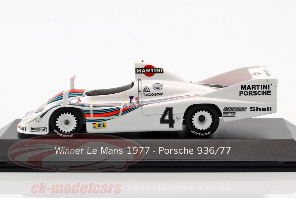 Spark 1 43 Porsche 936 77 4 Winner 24h Lemans 1977 Martini Racing