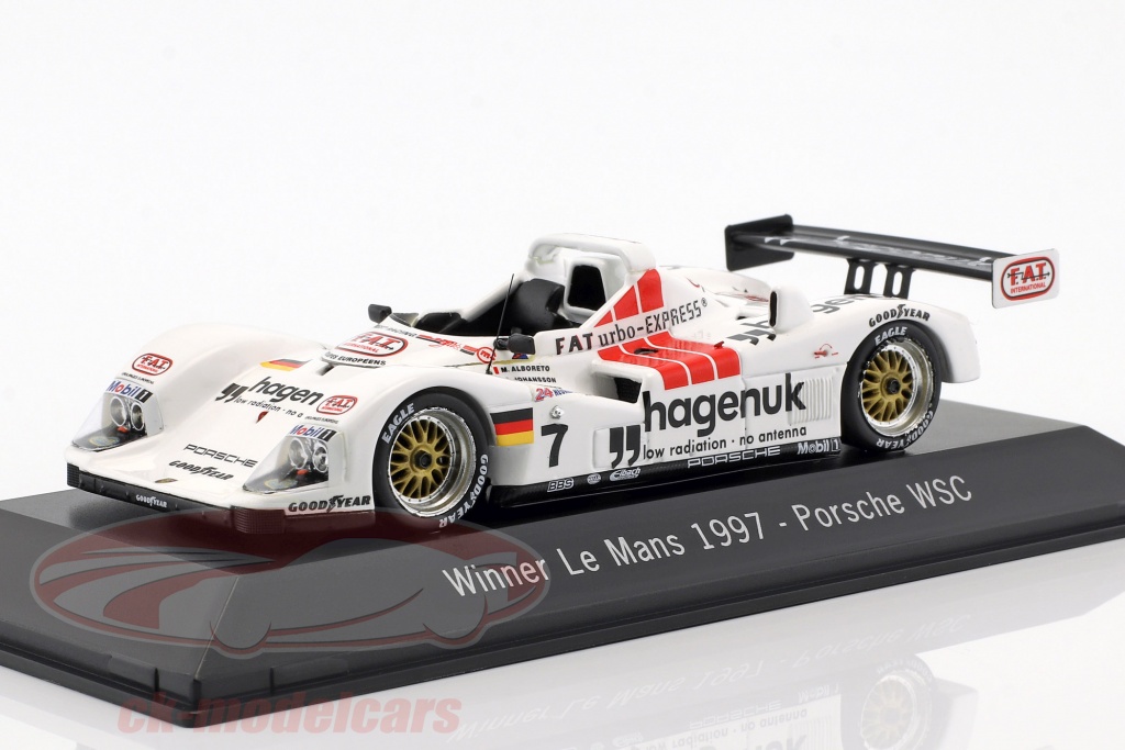 Porsche 935/76 WSC #7 Gagnant 24 LeMans 1997 Joest Racing 1:43 Spark