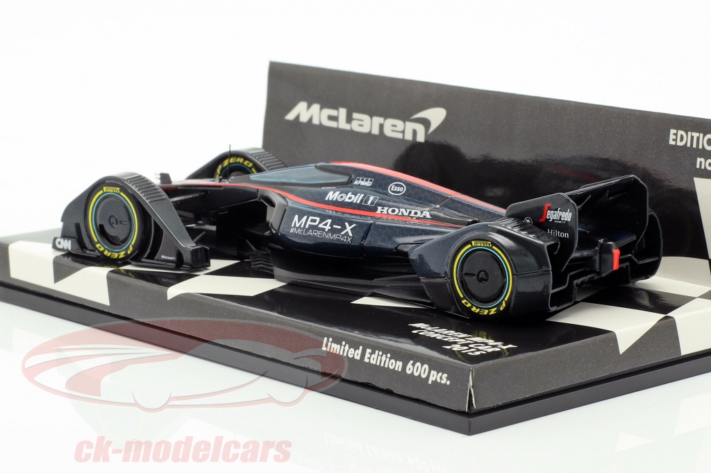 Minichamps 1:43 McLaren MP4-X Concept Car 2015 formula 1 537133600 