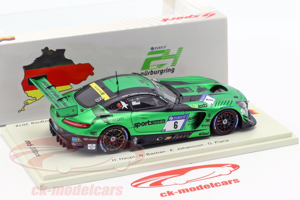 Spark Mercedes-AMG GT3 #5 – 3e Aux 24h Du Nürburgring 2018 – Échelle 1/43