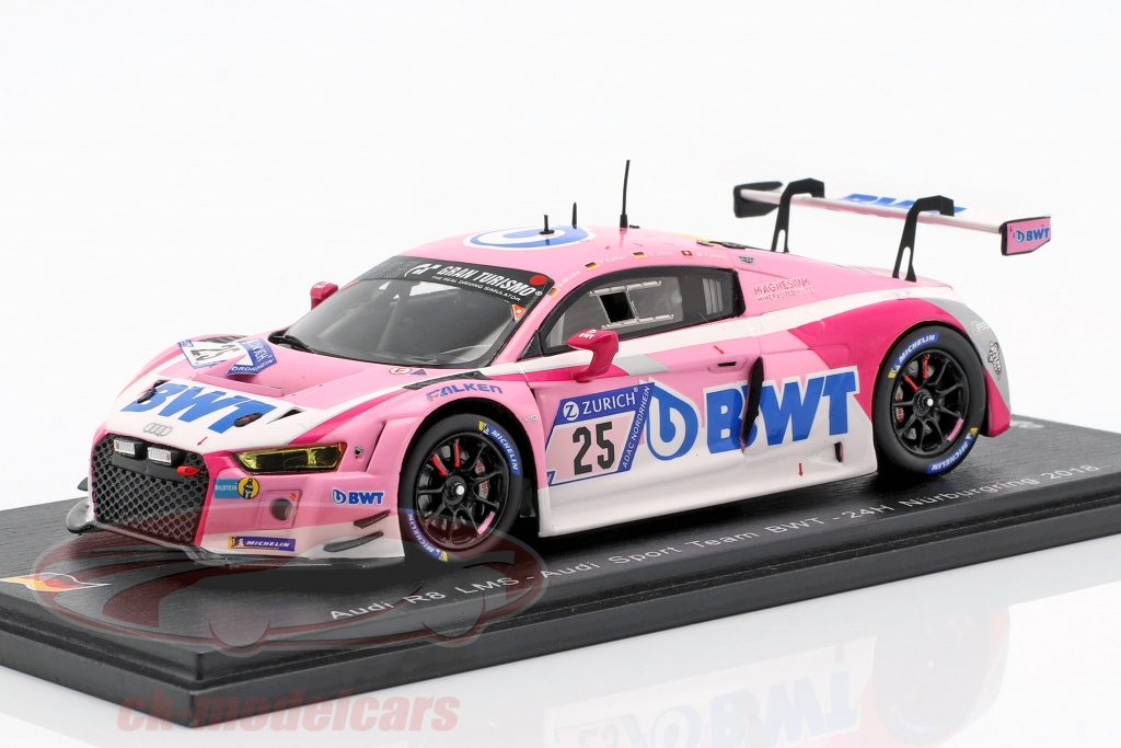 Spark 1:43 Audi R8 LMS #25 24h Nürburgring 2018 Audi Sport Team BWT ...