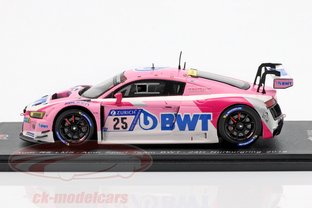 Spark 1:43 Audi R8 LMS #25 24h Nürburgring 2018 Audi Sport Team BWT ...