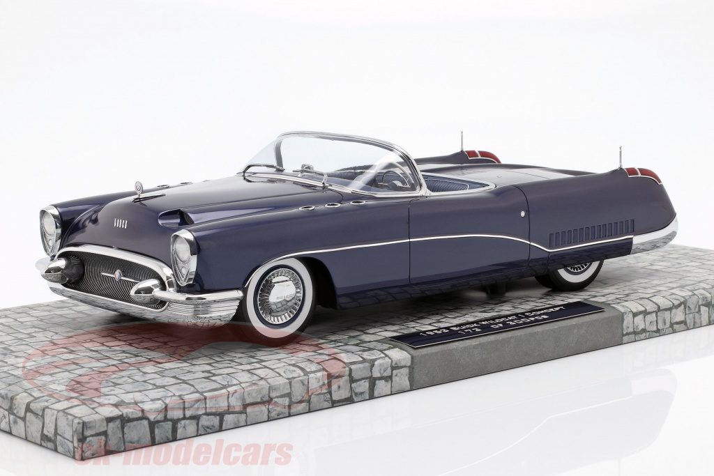 Minichamps 1:18 Buick Wildcat I Concept イヤー 1953 ダークブルー 107141331 モデル 車 ...
