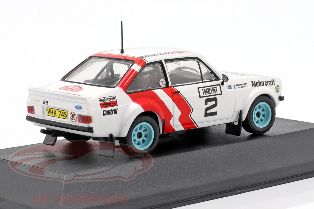 Modèle Réduit Hachette 1/24 Ford Escort RS 1800 MK2 - Rallye Acropolis 1979 - Neuf En Boîte