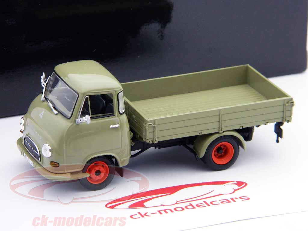 Schuco 1/43 - Hanomag Kurier 1958 Dépanneuse - Bleu/blanc/noir - Réf. 03245