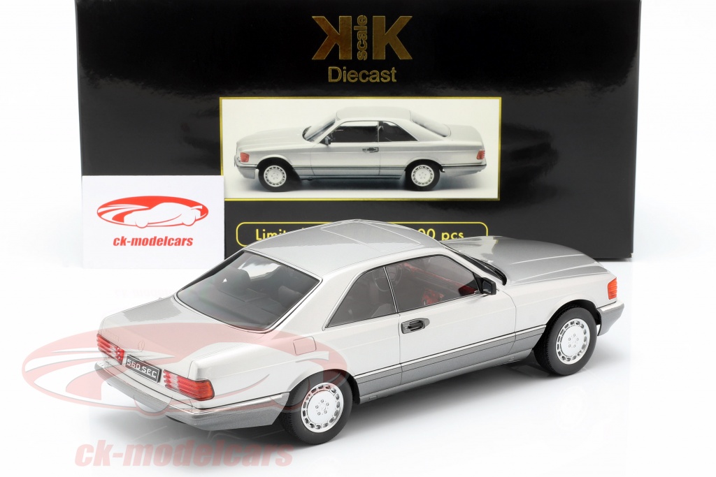 MERCEDES-BENZ 560 SEC C126 1985 NOIRE
