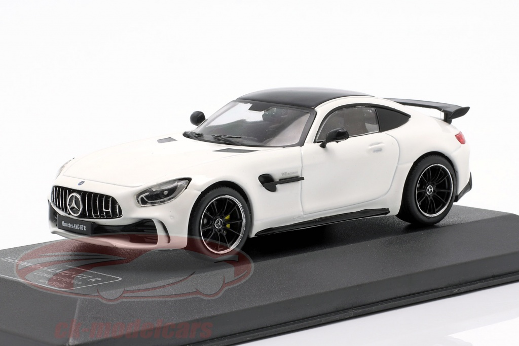 Cmr 1 43 Mercedes Benz Amg Gt R White Spcmr Model Car Spcmr
