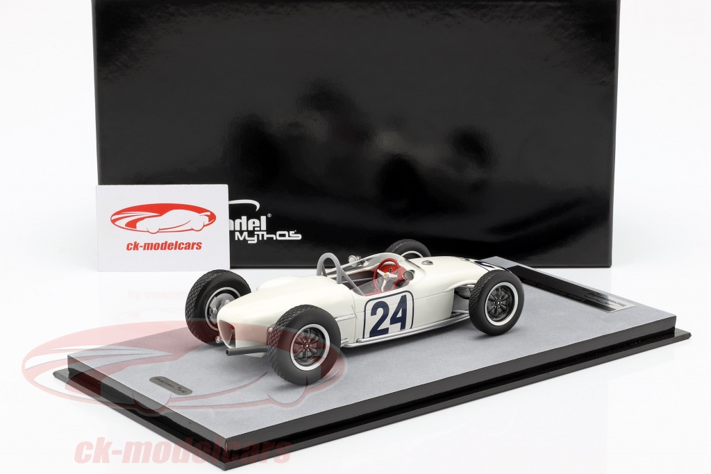 Miniature Spark Lotus 21 N°25 - GP Mexique 1962, Jim Hall - échelle 1/43, Résine, Précommande