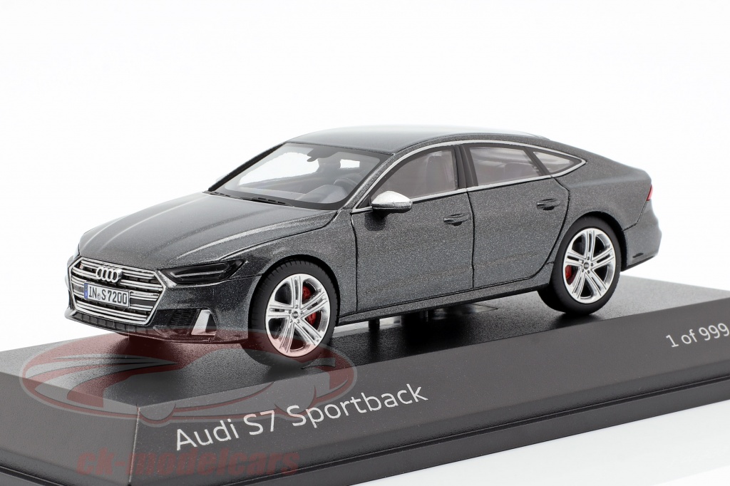 Audi S7 Sportback daytona gris 1:43 Jaditoys