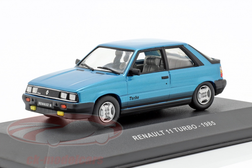Renault 11 Turbo Baujahr 1985 blau 1:43 Solido