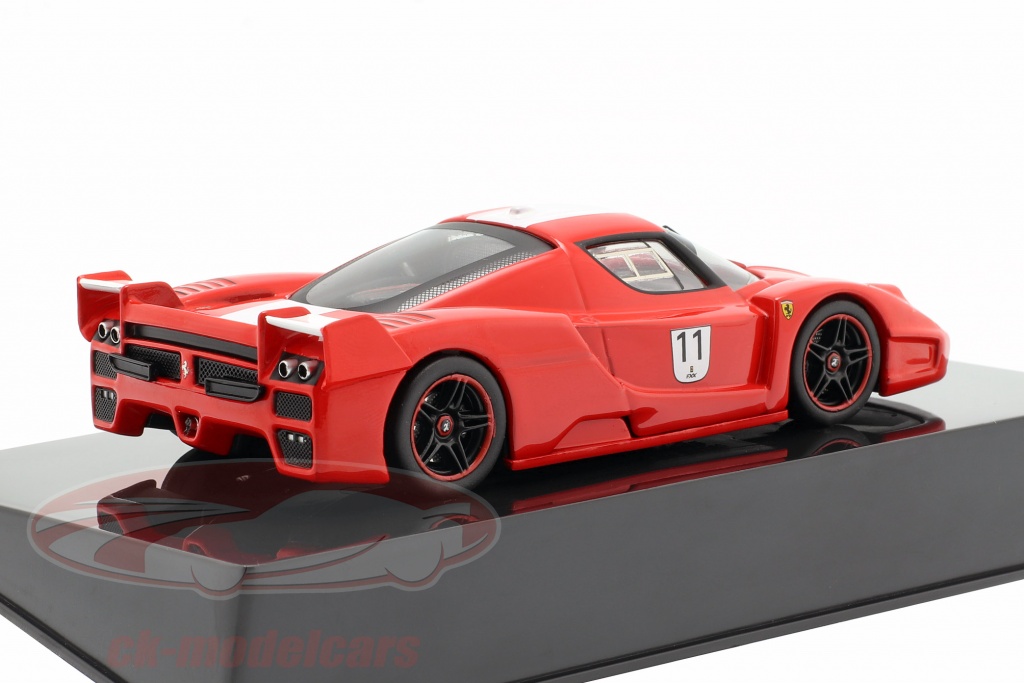 Mattel n5605 n5607 n5608 Ferrari Fxx Auto Modelo Rojo Blanco Rayas 1:43 Negro