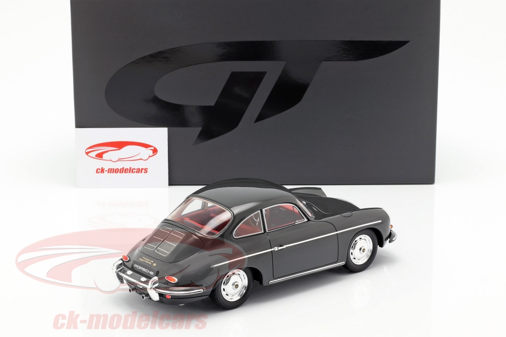 Porsche 356 B 2000 GS Carrera 2 – 1960 – GT Spirit 1/18 – Gris – Neuve