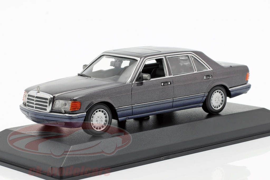 Minichamps 1:43 Mercedes-Benz 560 SEL (W126) Baujahr 1990 violett ...