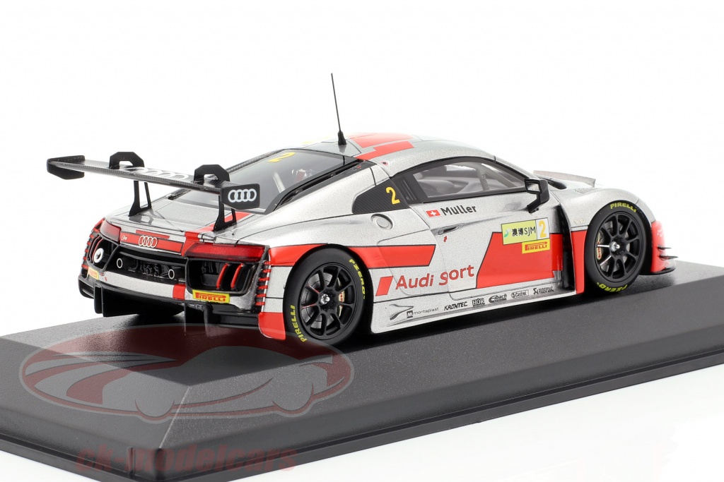 Minichamps 1:43 Audi R8 LMS #2 FIA GT World Cup Macau 2017 Nico Müller ...