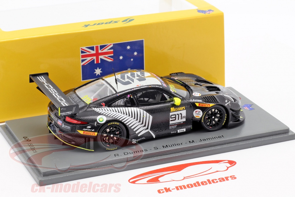 Shell Bathurst Gt3 R Spark 1:43 Porsche 911 GT3 R #911 12h Bathurst 2019 Dumas, Jaminet ...