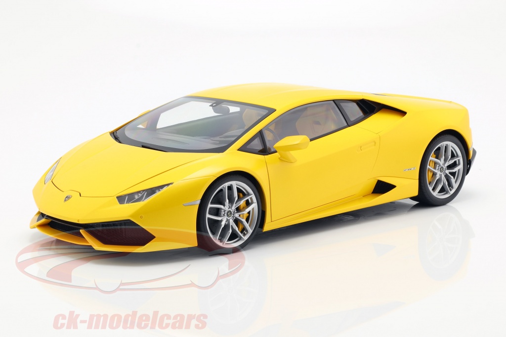 Lamborghini Huracan LP 610-4 jaar 2014 geel 1:12 AUTOart