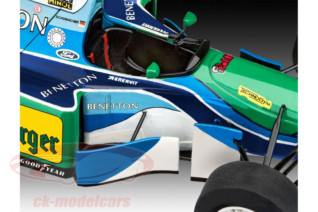 25 aniversario Benetton Ford F1 equipo 1:24 Revell