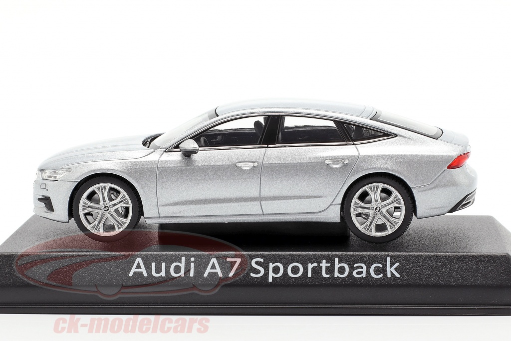 OPO 10 Coche 1/43 iScale Compatible con Audi A7 Sportback Negro 7032 