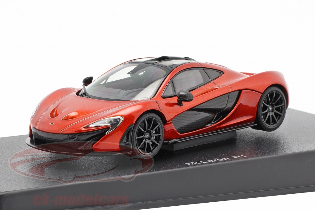 Autoart 1 43 Mclaren P1 Year 2013 Volcano Orange 56012 Model Car
