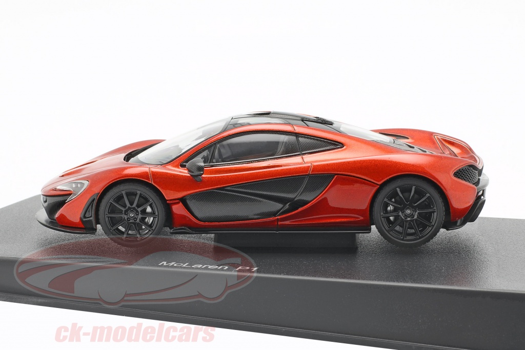 Autoart 1 43 Mclaren P1 Year 2013 Volcano Orange 56012 Model Car